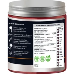 Lucovitaal Creatine Monohydraat Poeder Puur 210 gr