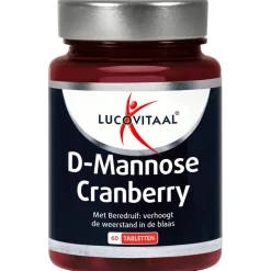 Lucovitaal D-Mannose Cranberry Blaasfunctie 60 tabletten