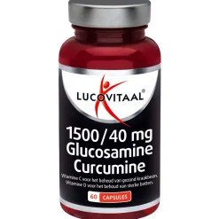 Lucovitaal Glucosamine Curcumine 1500/40mg 60 capsules