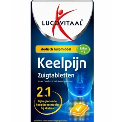 Lucovitaal Keelpijn 10 zuigtabletten