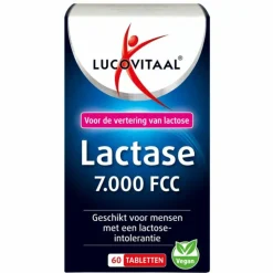 Lucovitaal Lactase 7000 FCC 60 tabletten