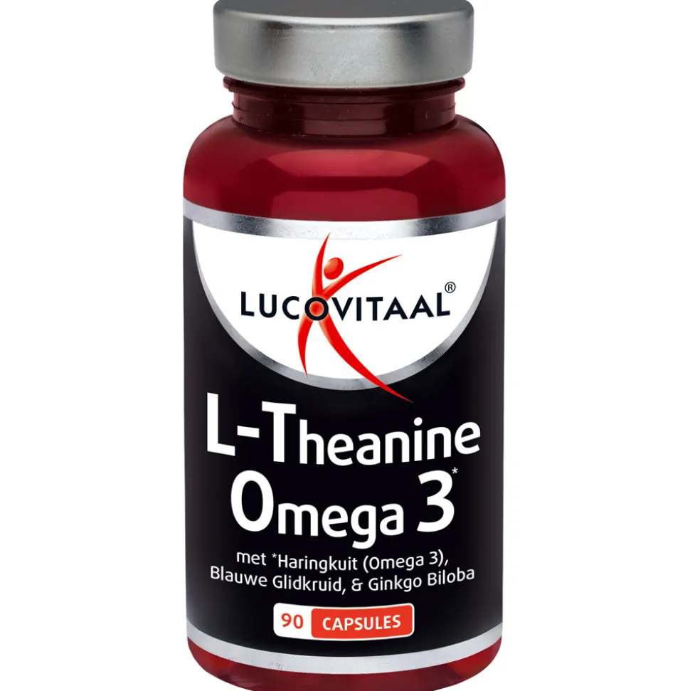 Lucovitaal L-theanine Omega 3 90 capsules