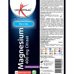 Lucovitaal Magnesium Citraat Bruistabletten 20 tabletten