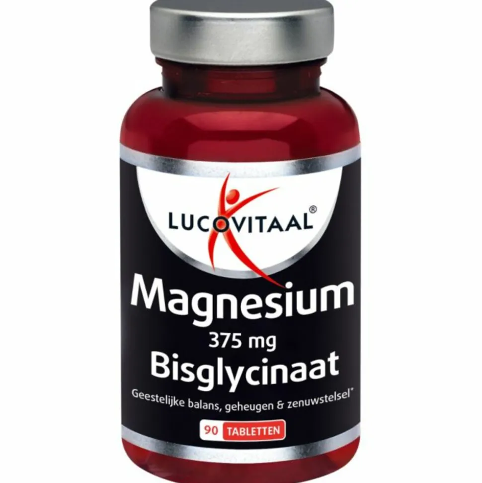 Lucovitaal Magnesium 375mg Bisglycinaat 90 tabletten