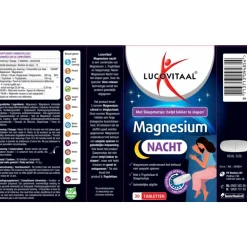 Lucovitaal Magnesium Nacht 30 tabletten