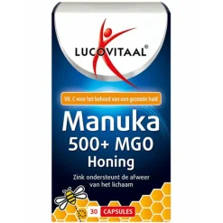 Lucovitaal Manuka Honing Zink 30 capsules