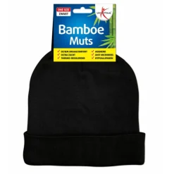 Lucovitaal Muts Bamboe Zwart