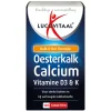 Lucovitaal Oesterkalk Calcium Vitamine D3 & K 100 tabletten