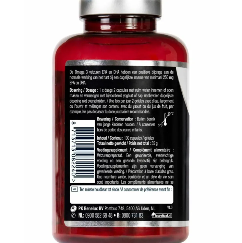 Lucovitaal Omega 3-6-9 100 capsules