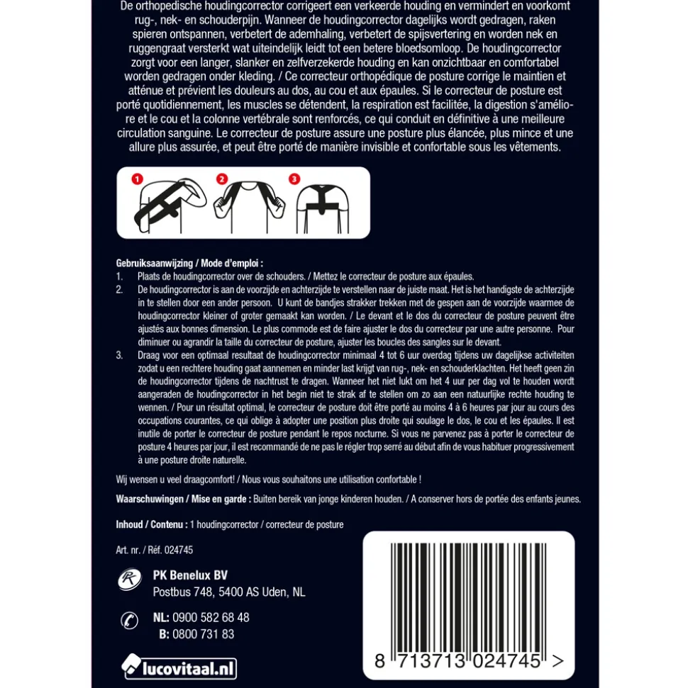 Lucovitaal Orthopedische Houdingcorrector