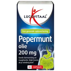 Lucovitaal Pepermuntolie 30 capsules