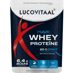 Lucovitaal Proteïne Whey Poeder Puur 250 gr