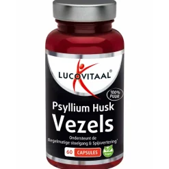 Lucovitaal Psyllium Husk Vezels 60 capsules