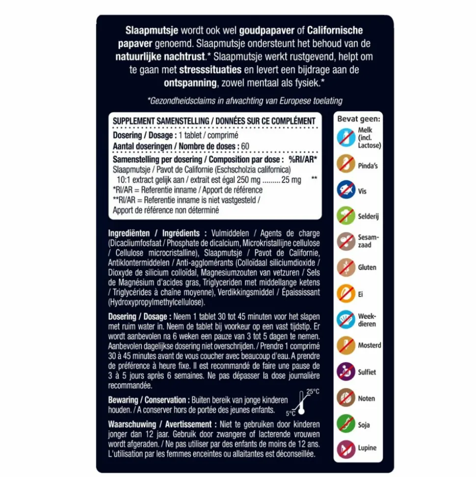 Lucovitaal Slaapmutsje 60 tabletten