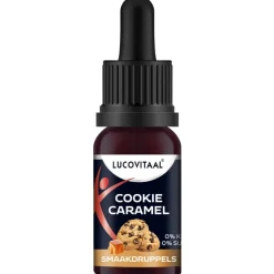 Lucovitaal Smaak Druppels Cookie Caramel 20 ml