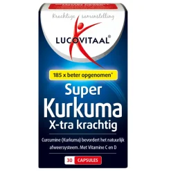Lucovitaal Super Kurkuma X-tra Krachtig 30 capsules