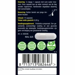 Lucovitaal Super Pre & Probiotica 120 Miljard Bacteriën 14 capsules