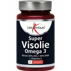 Lucovitaal Super Visolie Omega 3-6 30 capsules
