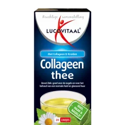 Lucovitaal Thee Collageen Beauty 20 stuks