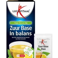Lucovitaal Thee Zuur Base 20 stuks