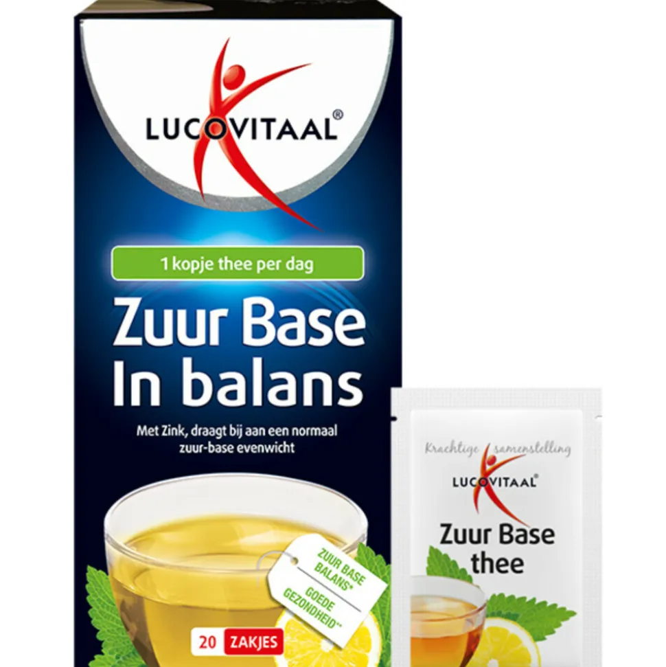 Lucovitaal Thee Zuur Base 20 stuks