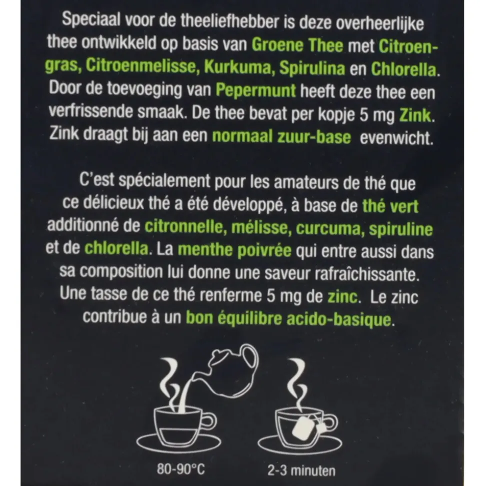 Lucovitaal Thee Zuur Base 20 stuks