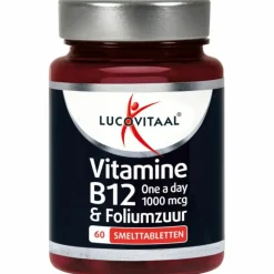 Lucovitaal Vitamine B12 & Foliumzuur 60 smelttabletten