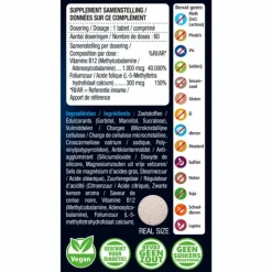 Lucovitaal Vitamine B12 & Foliumzuur 60 smelttabletten