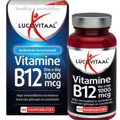 Lucovitaal Vitamine B12 1000mcg 180 kauwtabletten