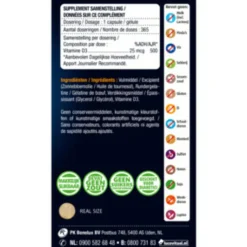 Lucovitaal Vitamine D3 25mcg 365 capsules