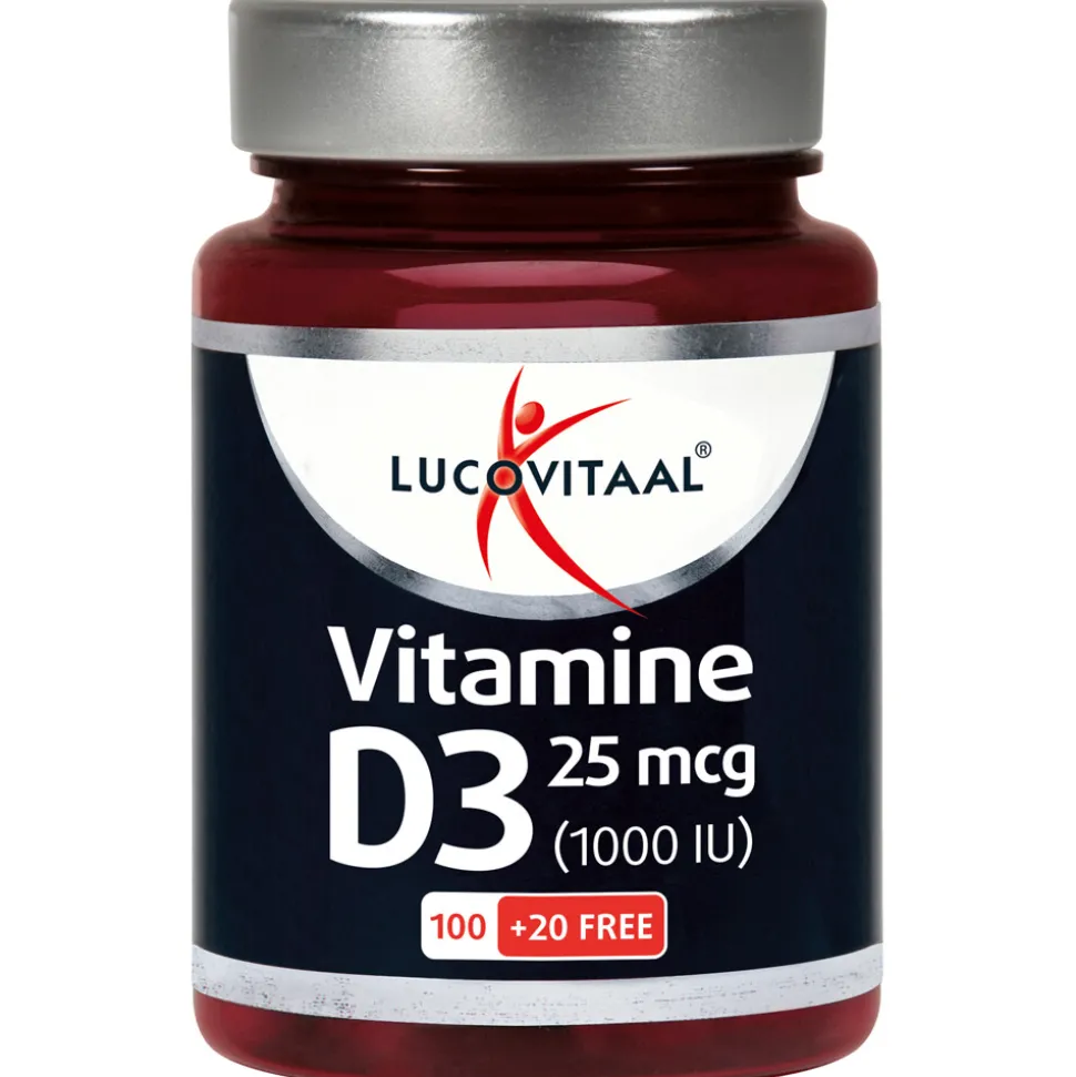Lucovitaal Vitamine D3 25mcg 120 capsules