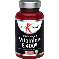 Lucovitaal Vitamine E 400 IE 100% Vegan 60 capsules