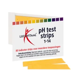 Lucovitaal Zuur Base Ph Strips 80 stuks