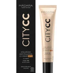 Madara City CC Hyaluronic Anti-Pollution CC-Crème SPF 15 Tan 40 ml