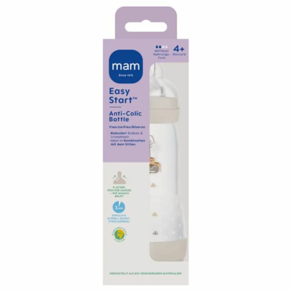 MAM Babyfles Easy Start Anti-Colic 4+ mnd 320 ml