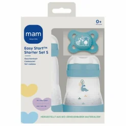 MAM Babyfles Starter Set Easy Start Anti-Colic Blauw S 1 set