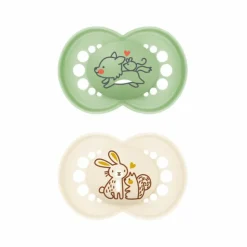 MAM Fopspeen Original Silikon 6-16 mnd Universeel 2 stuks