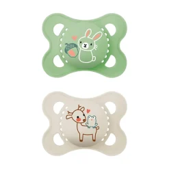 MAM Fopspeen Original Silikon 0-6 mnd Universeel 2 stuks