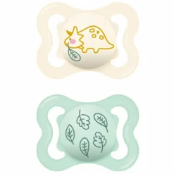 MAM Fopspeen Supreme Silikon 0-6 mnd Universeel 2 stuks