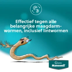 Mansonil All Worm Tasty Ontworming Tabletten Hond 2 stuks