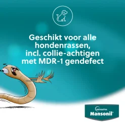 Mansonil All Worm Tasty Ontworming Tabletten Hond 2 stuks