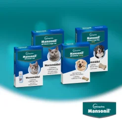 Mansonil All Worm Tasty Ontworming Tabletten Hond 2 stuks