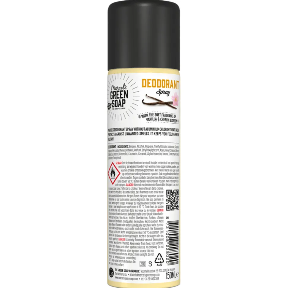 Marcel's Green Soap Deodorant Spray Vanilla Cherryblossom 150 ml