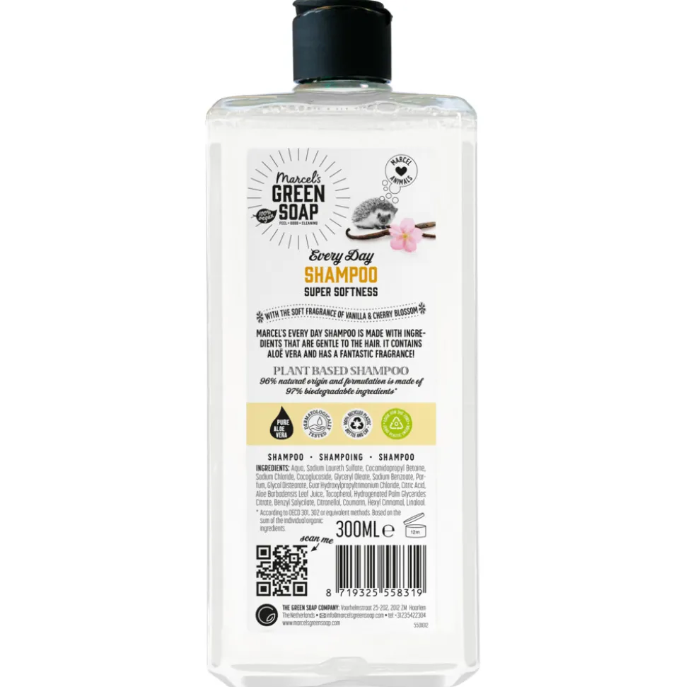 Marcel's Green Soap Every Day Shampoo Vanilla & Cherry Blossom 300 ml
