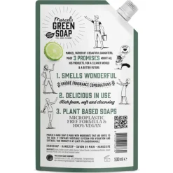 Marcel's Green Soap Handzeep Bergamot & Black Pepper Navulling 500 ml