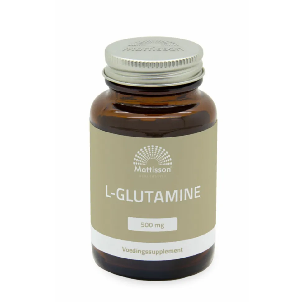 Mattisson L-Glutamine 500mg 90 capsules