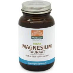 Mattisson Magnesium Tauraat Vegan 60 vegacapsules