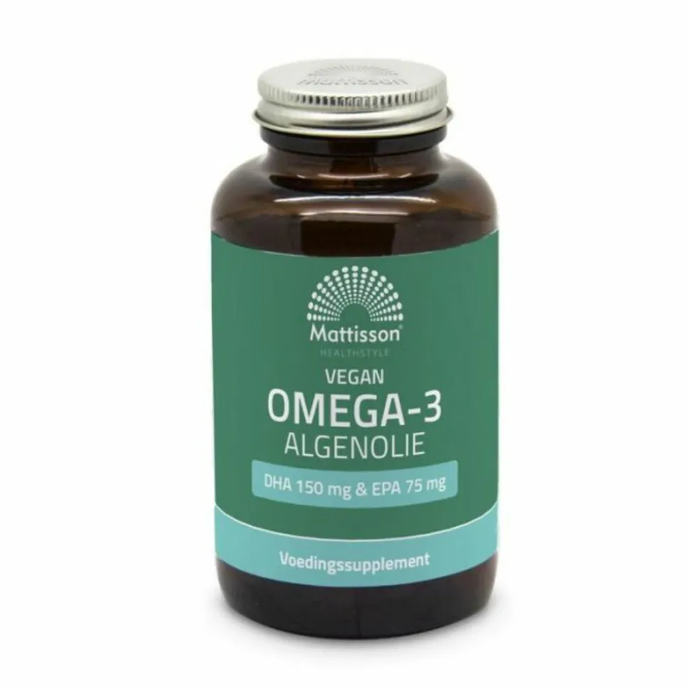 Mattisson Omega 3 Algenolie 180 vegacapsules