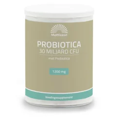 Mattisson Probiotica 30 Miljard CFU 1200mg 125 gr