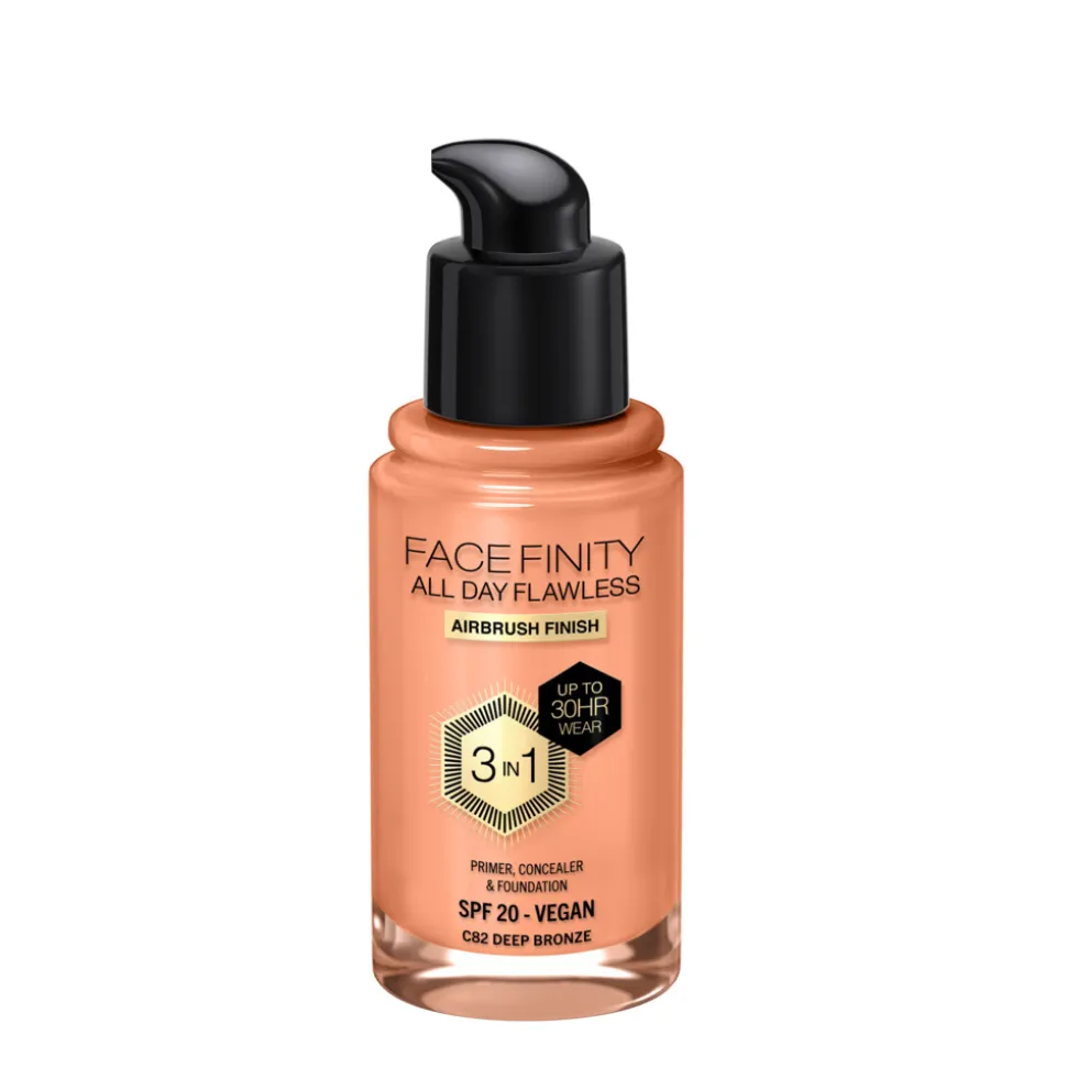 Max Factor Facefinity All Day Flawless Foundation C82 Deep Bronze 34 ml